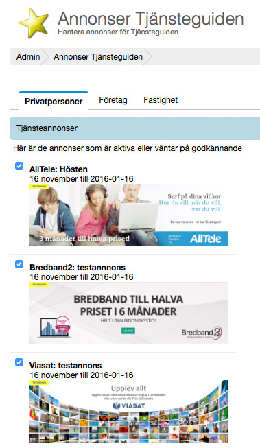 annonser